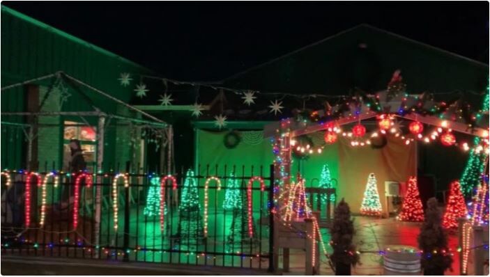 Holiday light show in Beulah (copy)